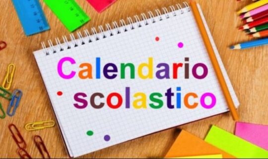 calendario scolastico